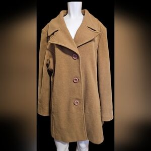 Jay Women's Size 20F Superfine Wool And Cashmere Coat